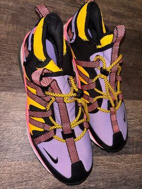 Nike Women’s Purple, Yellow & Pink Trail-Style Sneakers